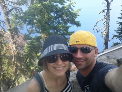 Me and Nathan at Crater Lake-August 2015